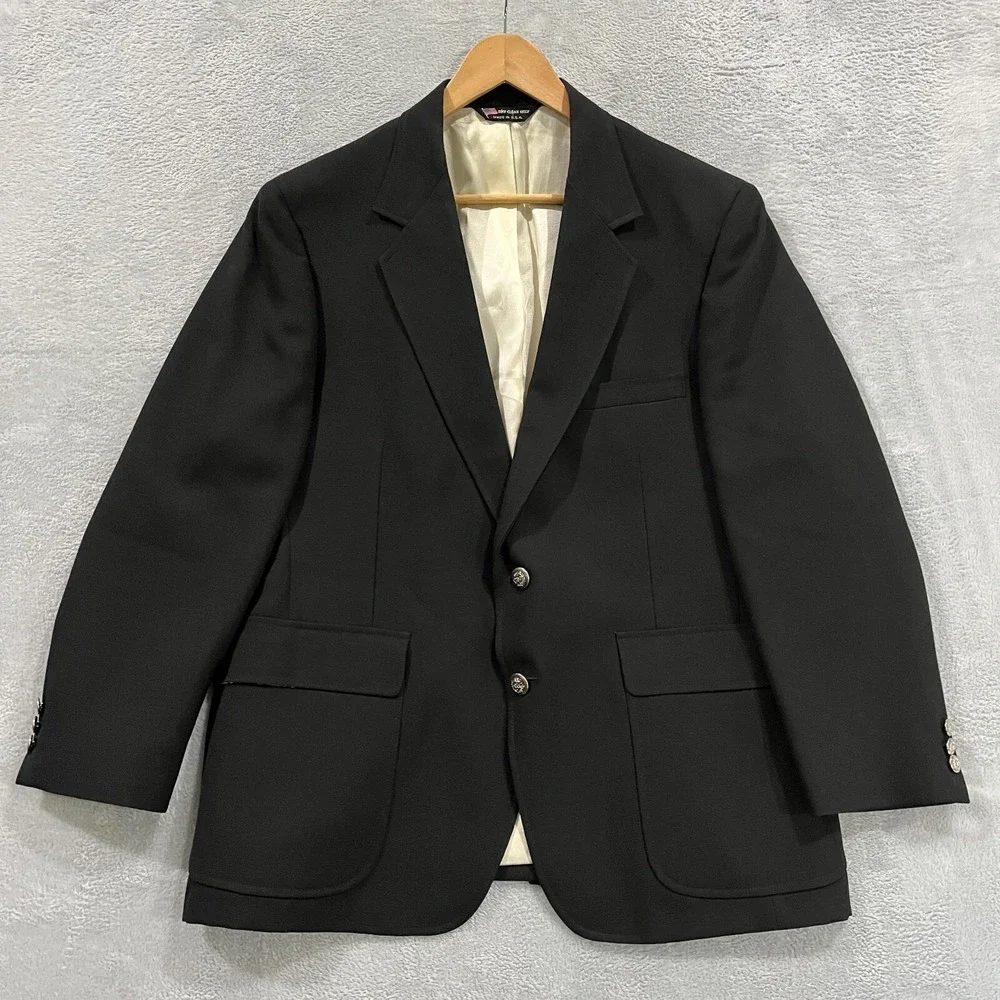 VTG John Alexander Blazer Jacket Men's 42  Made In‎ USA Union Preppy